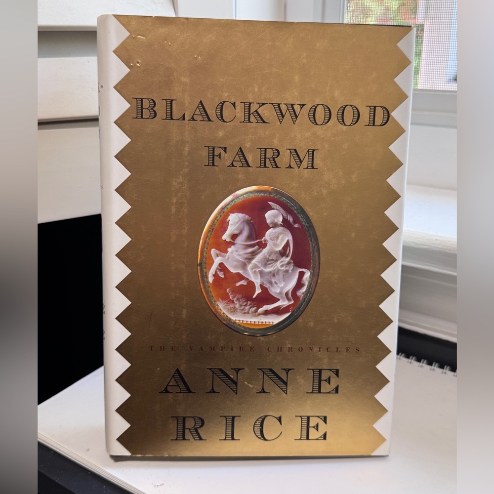 📚 Vintage First Edition 2002 - Anne Rice Blackwood Farm Hardcover Book 📚